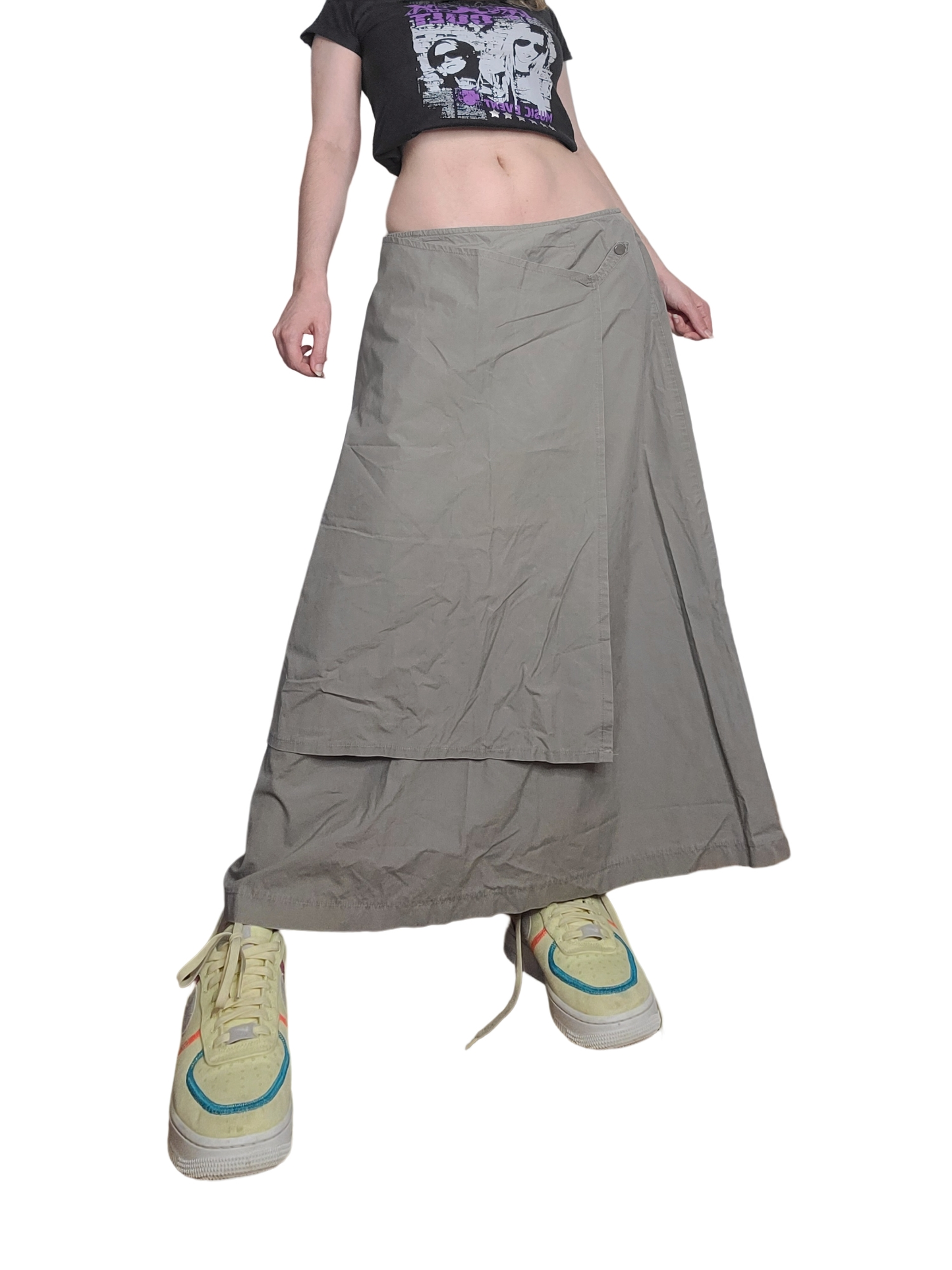 Neutral style harajuku long skirt