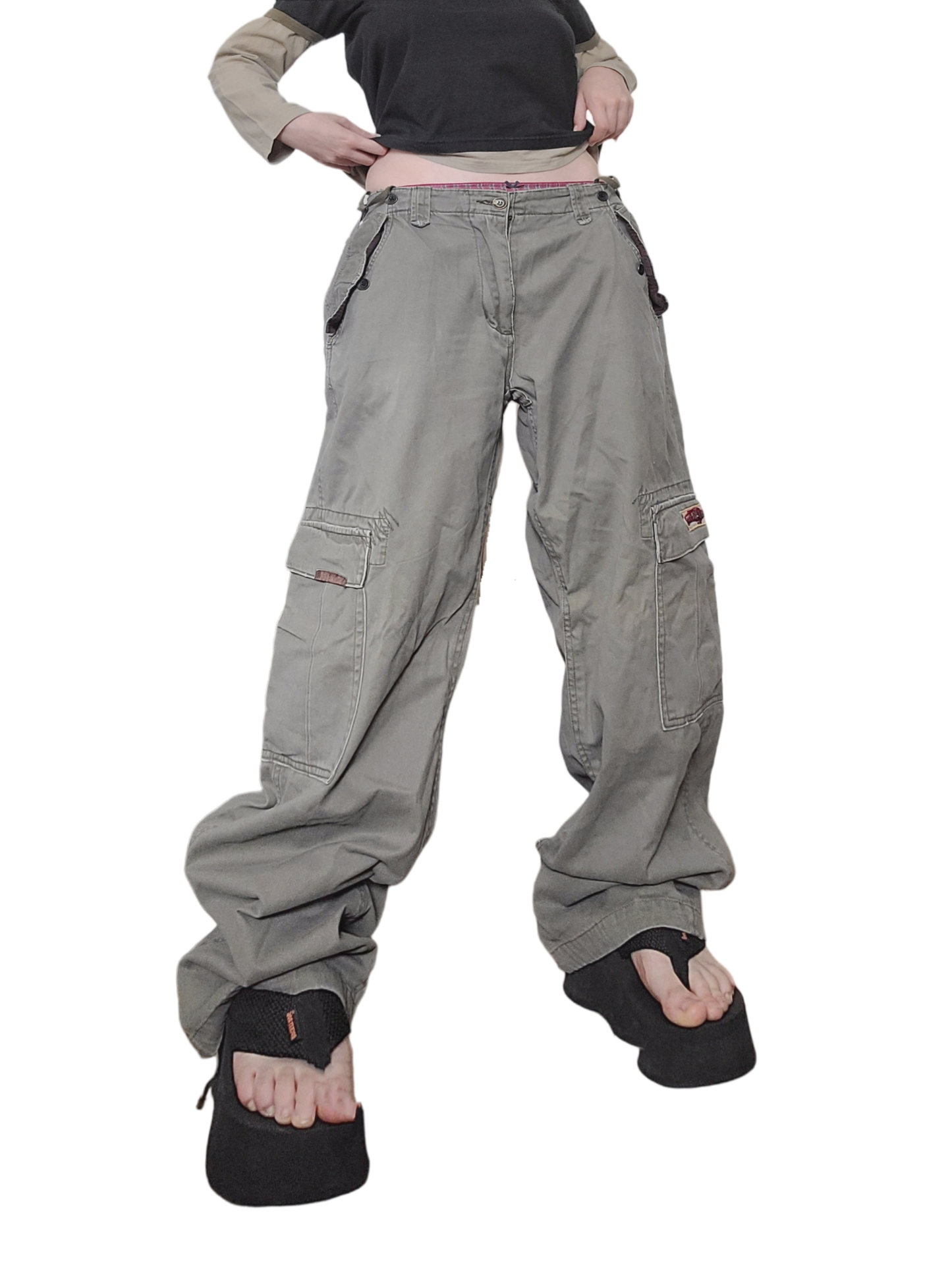 Baggy khaki grunge 90s