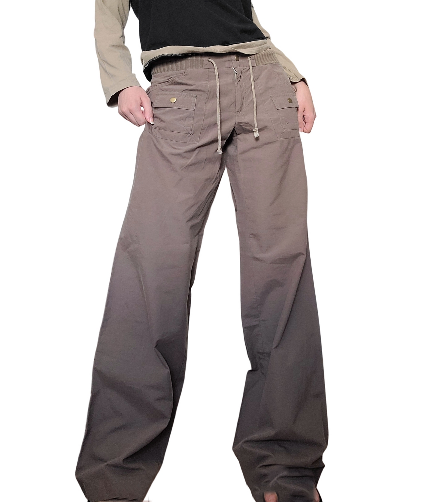 Cargo vintage khaki neutral style