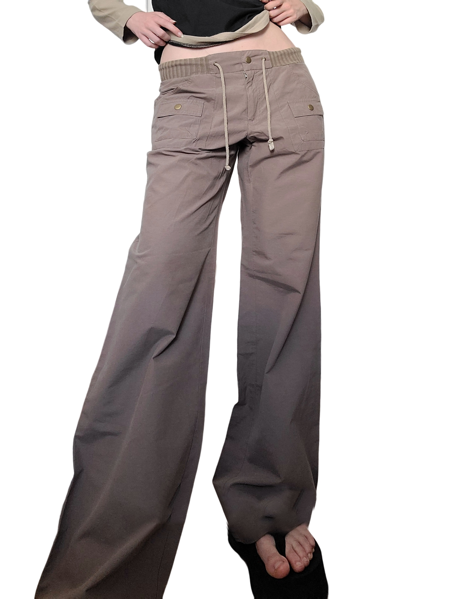 Cargo vintage khaki neutral style