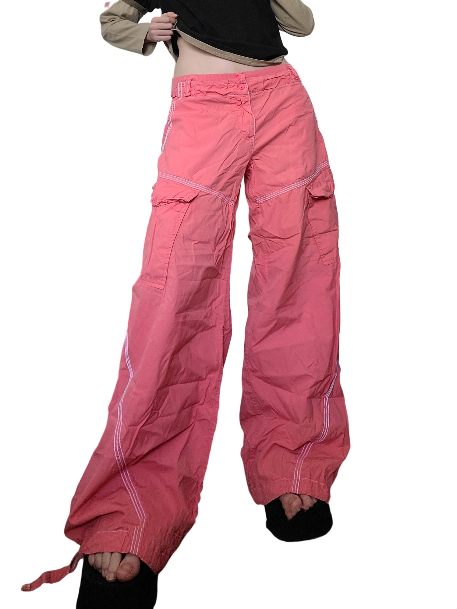 Cargo parachute 90s vintage oversize hiphop skater 