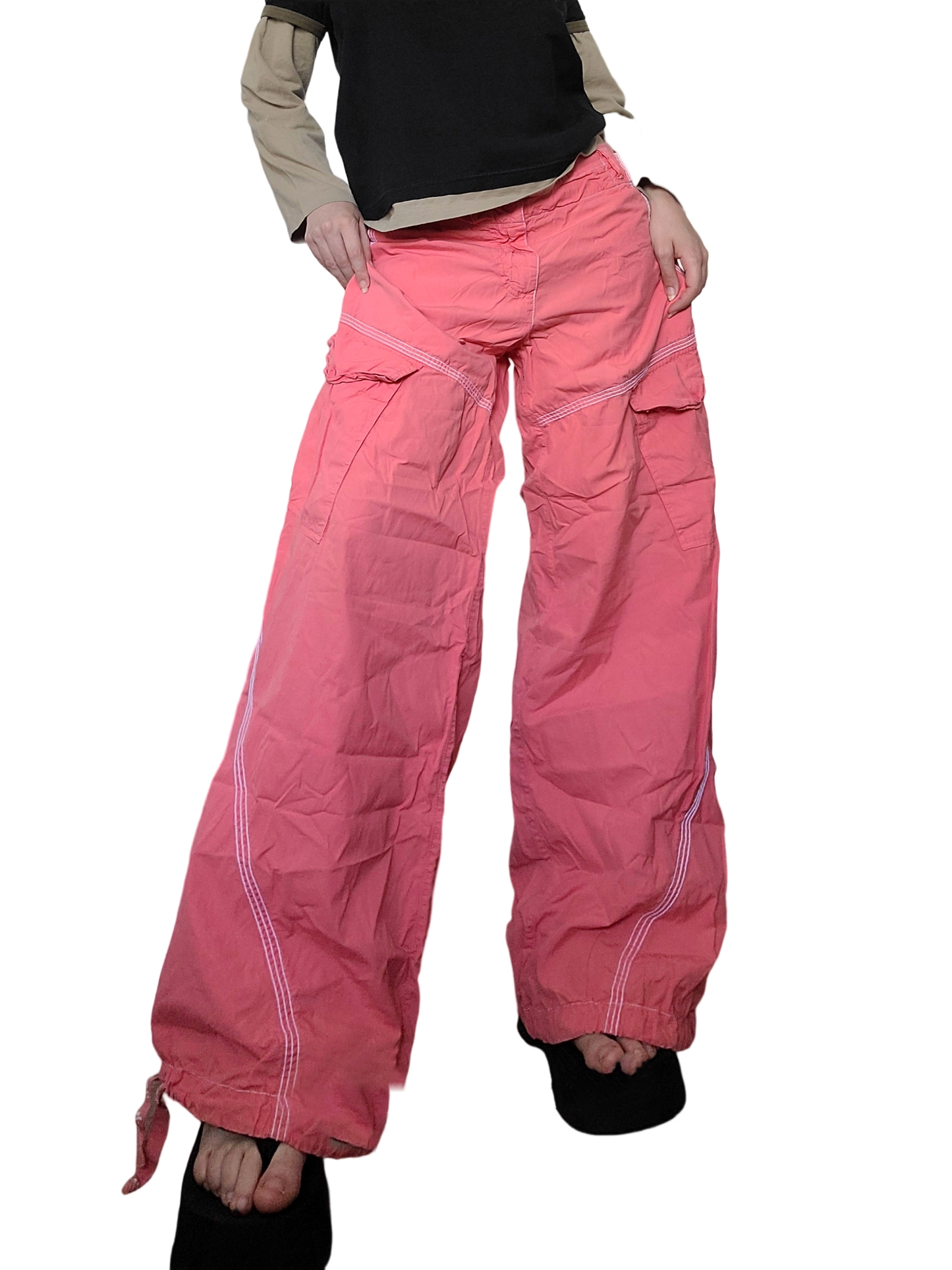 90s pink parachute cargo