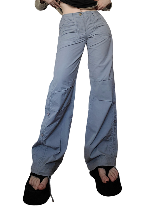 90s pastel blue cargo